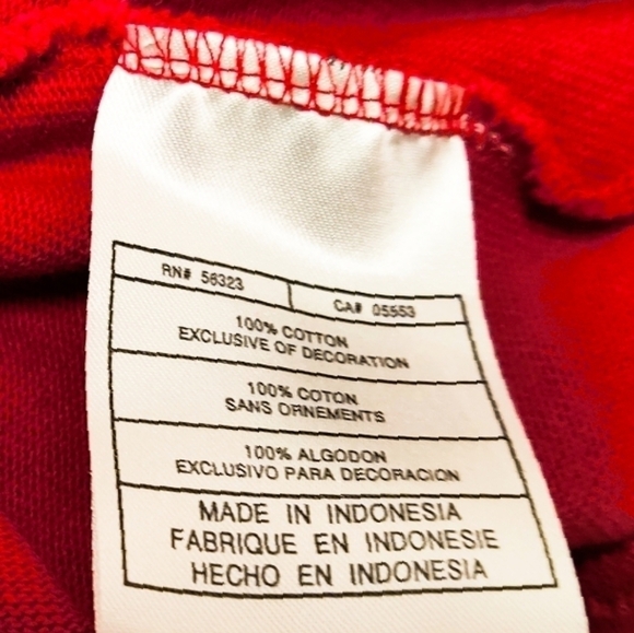 Nike Air men's jacket black/red/white - zipper front Size:L - Picture 7 of 7